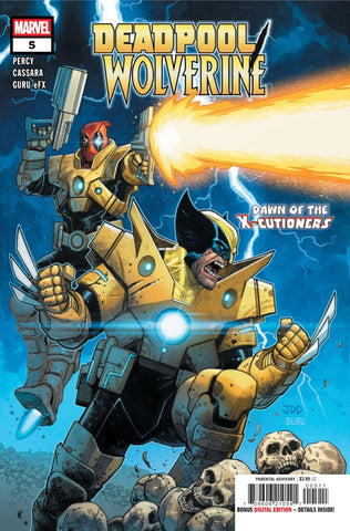 DEADPOOL WOLVERINE #5 : Joshua Cassara Cover A (2025)