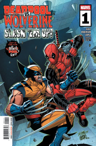 DEADPOOL VS WOLVERINE: SLASH EM UP #1 : Ron Lim Cover A (2025)