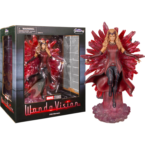 WandaVision - Scarlet Witch Marvel Gallery 10” PVC Diorama Statue