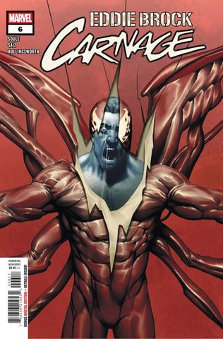 EDDIE BROCK: CARNAGE #6 : Jesus Saiz Cover A   (2025)