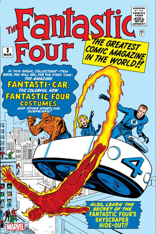FANTASTIC FOUR #3 : 2025 Facsimile Edition (Jack Kirby Cover A) (2025)