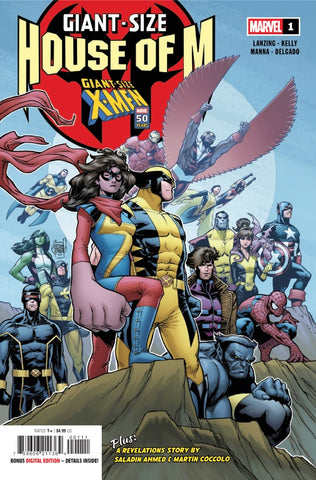 GIANT-SIZE HOUSE OF M #1 : Adam Kubert Cover A   (2025)