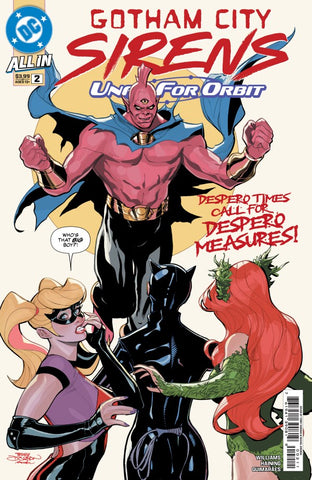GOTHAM CITY SIRENS: UNFIT FOR ORBIT #2 : Terry Dodson Cover A   (2025)