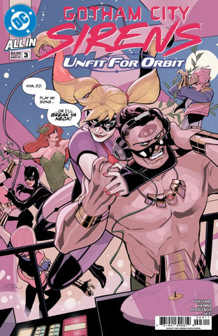 GOTHAM CITY SIRENS: UNFIT FOR ORBIT #3 : Terry Dodson Cover A   (2025)