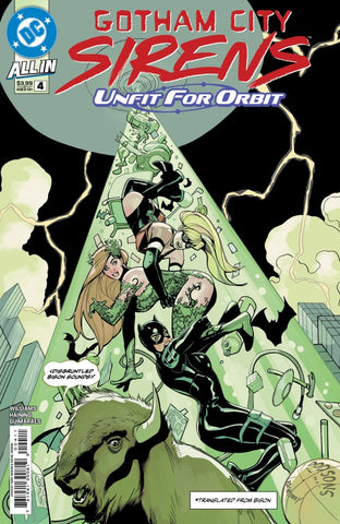 GOTHAM CITY SIRENS: UNFIT FOR ORBIT #4 : Terry Dodson Cover A   (2025)
