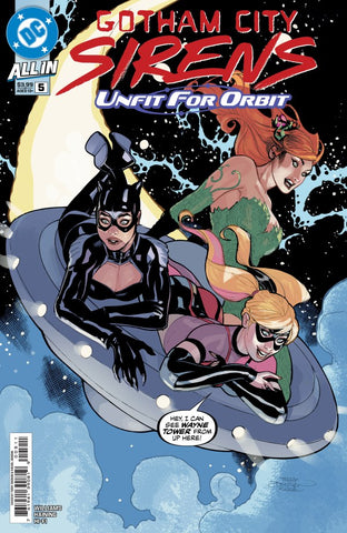 GOTHAM CITY SIRENS: UNFIT FOR ORBIT #5 : Terry Dodson Cover A   (2025)