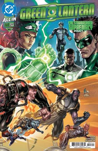 GREEN LANTERN #27 : V. Ken Marion Cover A (Starbreaker Supremancy Part Five)   (2025)