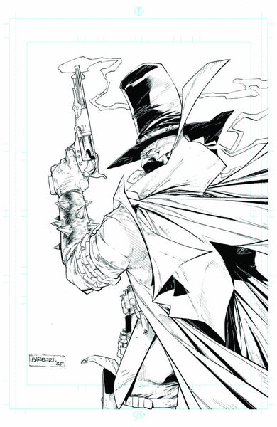 Gunslinger Spawn #56  Cover B Carlo Barberi Black & White Virgin Variant (2026)