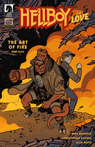 HELLBOY IN LOVE: ART OF FIRE #2 : Alex Nieto Cover A   (2025)
