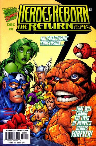 Heroes Reborn : The Return #4 (1997)