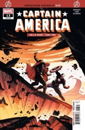 CAPTAIN AMERICA #13 : Valerio Schiti Cover A (Armageddon)   (2026)