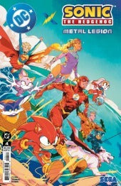 DC X SONIC: METAL LEGION #4 : Pablo M. Collar Cover A   (2026)