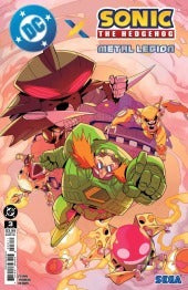 DC X SONIC: METAL LEGION #3 : Pablo M. Collar Cover A   (2026)