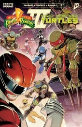 Mighty Morphin Power Rangers / Teenage Mutant Ninja Turtles III #5 : Alessio Zonno Cover A   (2026)
