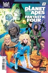 PLANET OF APES VS FANTASTIC FOUR #1 : Cory Smith Cover A   (2026)