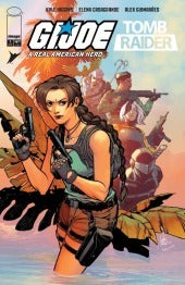 G.I. JOE: RAH/TOMB RAIDER #1 : Elena Casagrande, Alex Guimaraes Cover A   (2026)