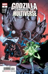 GODZILLA CONQUERS THE MULTIVERSE #3 : David Marquez Cover A   (2026)