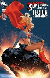 SUPERGIRL/LEGION OF SUPER-HEROES #23 : 2026 Facsimile Edition (Adam Hughes Cover A)   (2026)