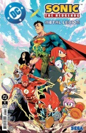 DC X SONIC: METAL LEGION #1 : Pablo M. Collar Cover A   (2026)