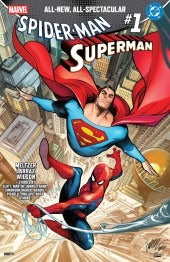 MARVEL/DC: SPIDER-MAN / SUPERMAN #1 : Pepe Larraz Cover A   (2026)