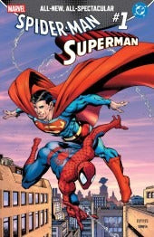 MARVEL/DC: SPIDER-MAN / SUPERMAN #1 : Greg Capullo Cover  (2026)