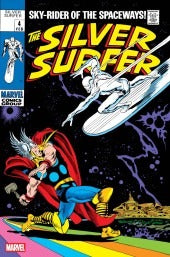 SILVER SURFER #4 : 2026 Facsimile Edition (John Buscema Cover A)   (2026)