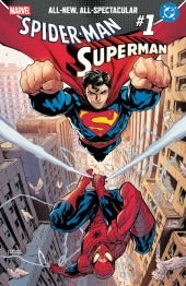 MARVEL/DC: SPIDER-MAN / SUPERMAN #1 : Ryan Stegman Cover  (2026)