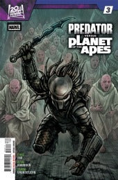 PREDATOR VS PLANET OF THE APES #3 : Stonehouse Cover A   (2026)
