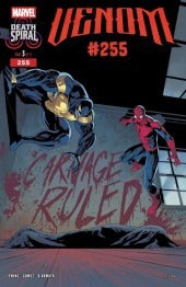 VENOM #255 : Carlos Gomez Cover A (Death Spiral Part 3)   (2026)