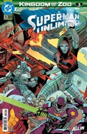 SUPERMAN UNLIMITED #16 : Guillem March Connecting Cover A (Kingdom of Zod Part Three)   (2026)