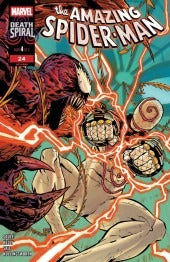 AMAZING SPIDER-MAN #24 : Giuseppe Camuncoli Cover A (Death Spiral Part 4)   (2026)