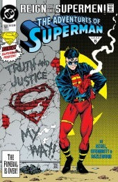ADVENTURES OF SUPERMAN #501 : 2026 Facsimile Edition (Tom Grummett Cover A)   (2026)