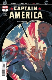 CAPTAIN AMERICA #9 : Valerio Schiti Cover A   (2026)