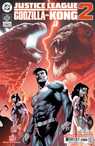JUSTICE LEAGUE/GODZILLA/KONG 2 #1 : Christian Duce Cover A   (2025)