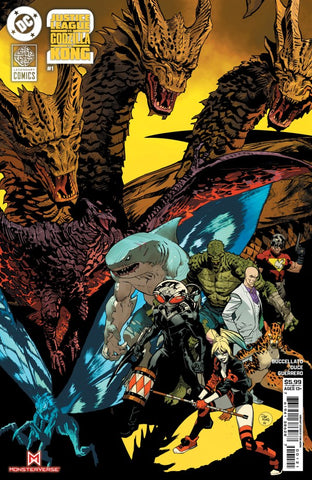 JUSTICE LEAGUE/GODZILLA/KONG 2 #1 : Dan Mora Cover B   (2025)