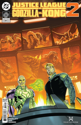 JUSTICE LEAGUE/GODZILLA/KONG 2 #3 : Christian Duce Cover A   (2025)