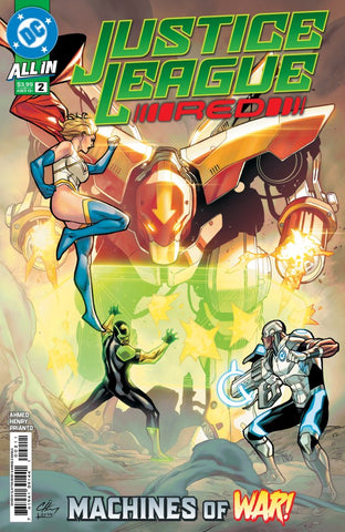 JUSTICE LEAGUE RED #2 : Clayton Henry Cover A   (2025)