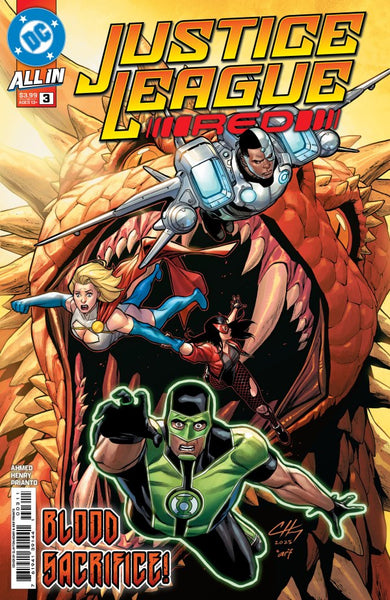 JUSTICE LEAGUE RED #3 : Clayton Henry Cover A   (2025)