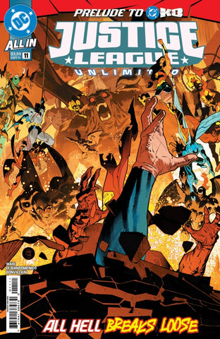 JUSTICE LEAGUE UNLIMITED #11 : Dan Mora Cover A   (2025)