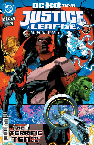 JUSTICE LEAGUE UNLIMITED #12 : Dan Mora Cover A (DC K.O.)   (2025)