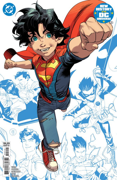 NEW HISTORY OF THE DC UNIVERSE #4 : Dan Mora Cover B   (2025)