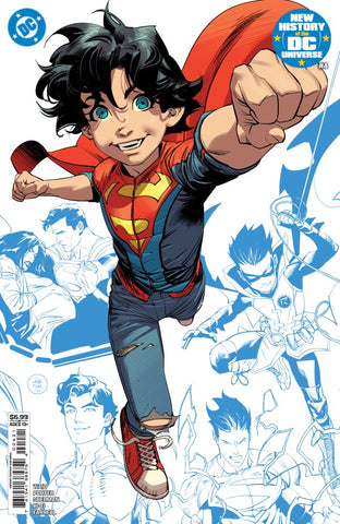 NEW HISTORY OF THE DC UNIVERSE #4 : Dan Mora Cover B   (2025)