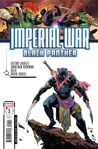 IMPERIAL WAR: BLACK PANTHER #1 : Francesco Mortarino Cover A   (2025)