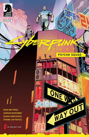 CYBERPUNK 2077: PSYCHO SQUAD #3 : Kieran McKeown Cover A (2025)