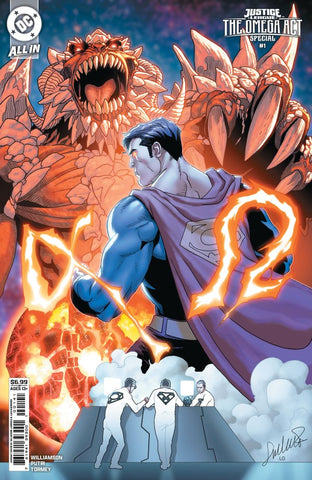 JUSTICE LEAGUE: OMEGA ACT SPECIAL #1 : Salvador Larroca Cover D   (2025)