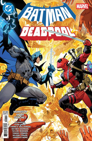 DC/MARVEL: BATMAN/DEADPOOL #1 : Dan Mora Cover A   (2025)