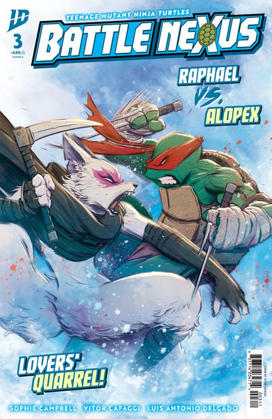 Teenage Mutant Ninja Turtles: Battle Nexus #3 : Vitor Cafaggi Cover A   (2025)