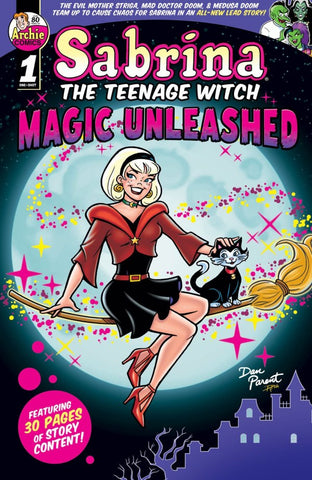 SABRINA TEENAGE WITCH: MAGIC UNLEASHED #1 : Dan Parent, Rosario Tito Pena Cover A   (2025)