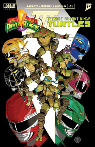 POWER RANGERS/TMNT III #1 : Dan Mora Cover B   (2025)