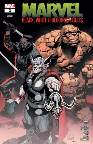 Marvel: Black, White & Blood and Guts  #2 : Leinil Francis Yu Cover A   (2025)